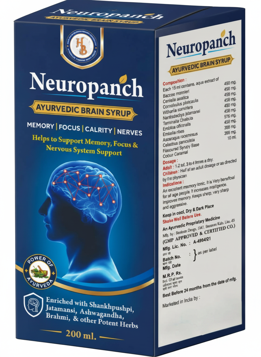 Neuropanch — Ayurvedic Brain Syrup 🧠